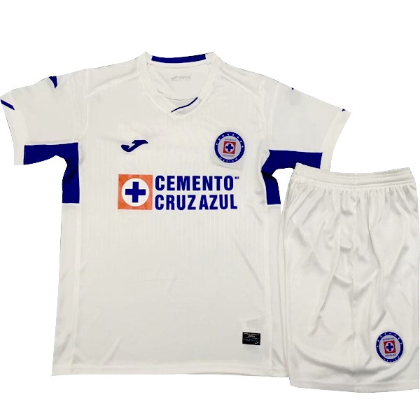 Camiseta Cruz Azul 2ª Niños 2019-2020 Blanco